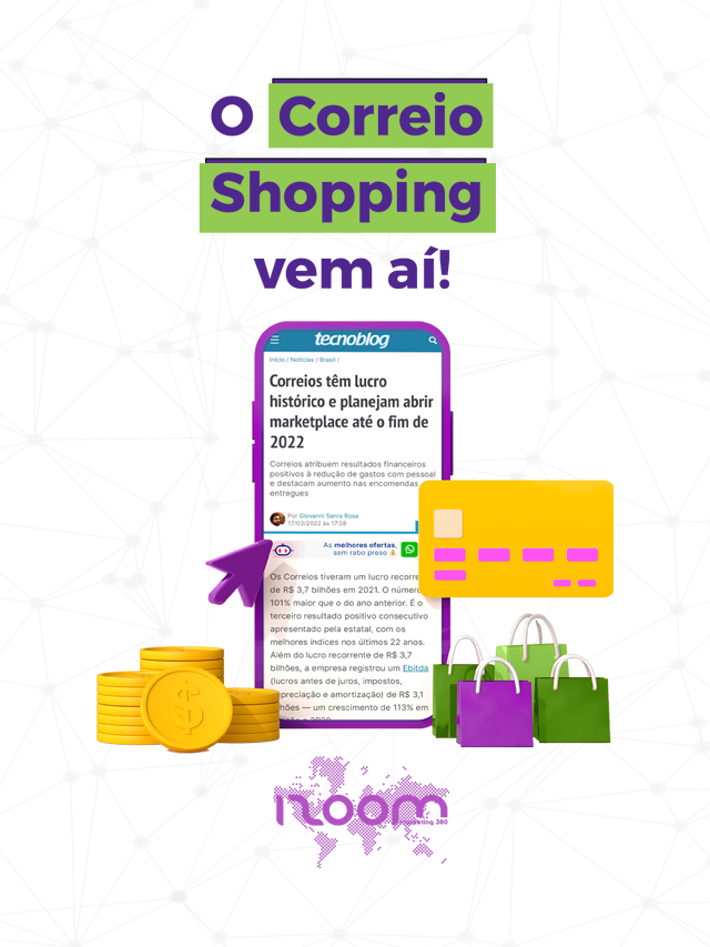 Vem aí o Correios Shopping!