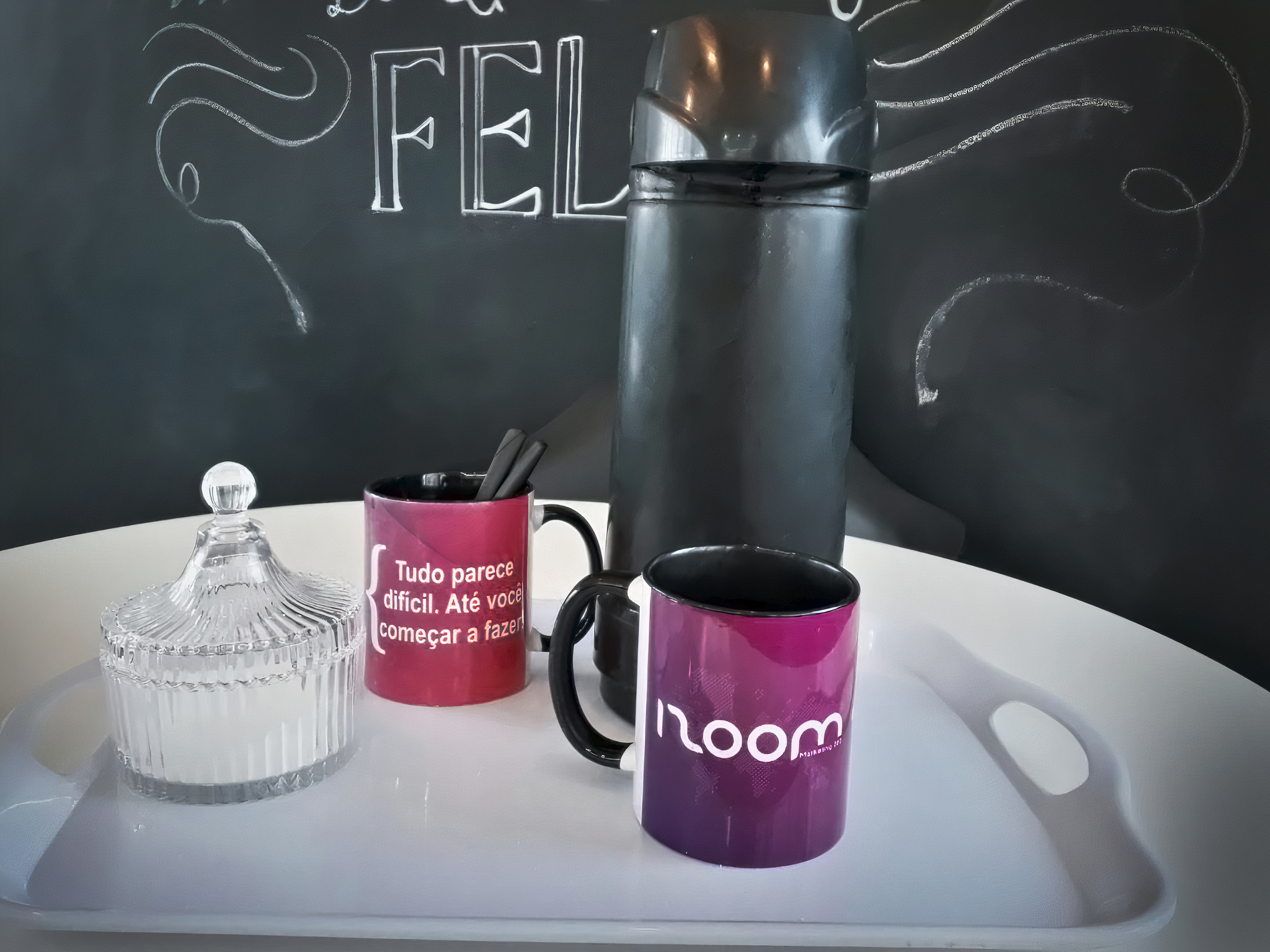 Imagem especial para o dia do café comemorado na agância izoom