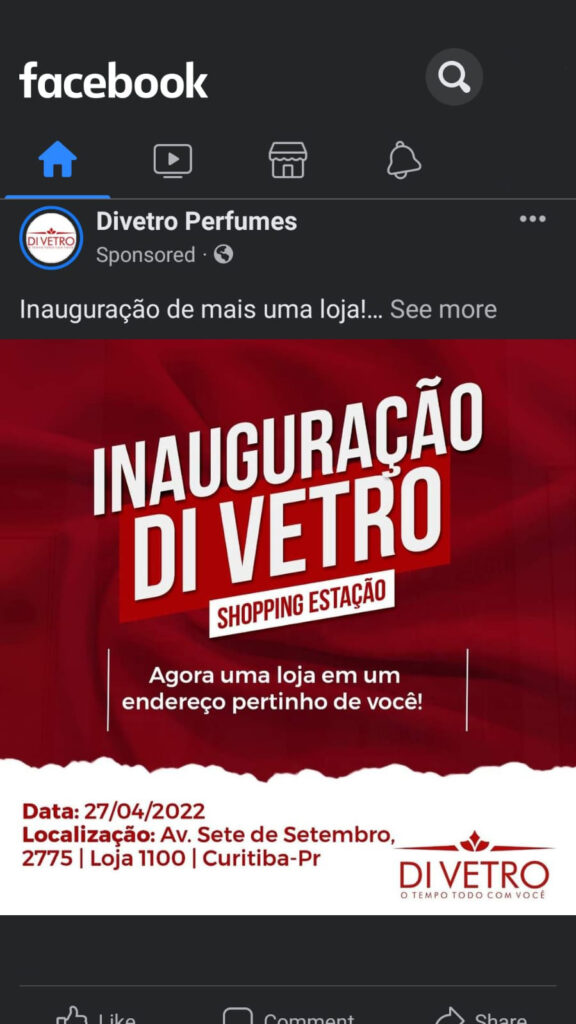 Peças da campanha veiculadas nas redes sociais.